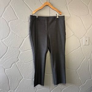 Ann Taylor Petite Gray Slim Ankle Pants – Size 14P